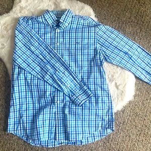 Slim-Fit Vineyard Vines Gingham Button Up